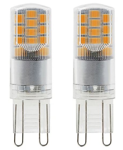 [2009889] AMP LED CAPSULE G9 3.8W - 470 LUMEN - ANGLE 180° - 2700K - BLIST 2