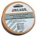 ADHESIF PVC EXTENSIBLE ORANGE 25MX50 MM