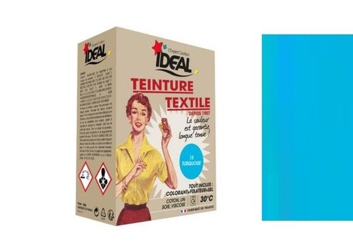[3122865] IDEAL TEINTURE TURQUOISE 350G