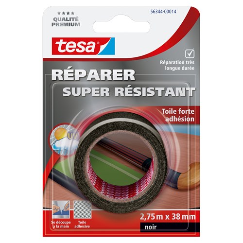 [3141275] TESA TOILE REPARER 2,75X38 NOIR-56344