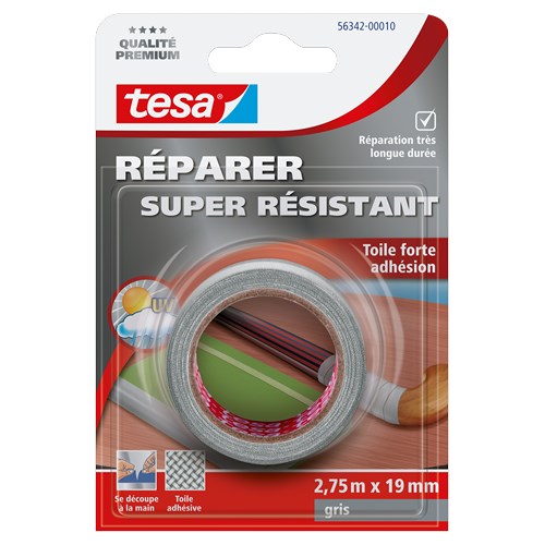 [3141281] TESA TOILE REPARER 2,75X19 GRIS-56342