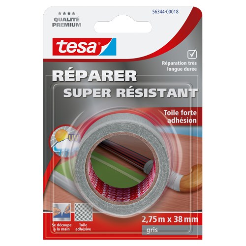 [3141286] TESA TOILE REPARER 2,75X38 GRIS-56344