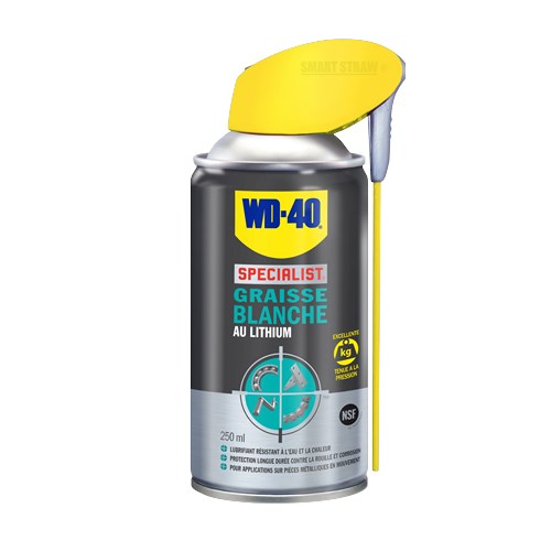 [3143477] WD-40 SPECIALIST Graisse Blanche au Lithium 250 ml