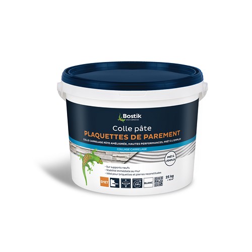 [3143665] BOSTIK COLLE PATE PLAQUETTE PAREMENT 25K