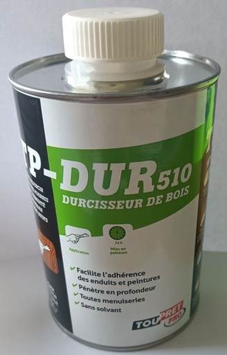 [3122557] TOUPRET PRO DUR 510 DURCIS BOIS LIQUI 1L