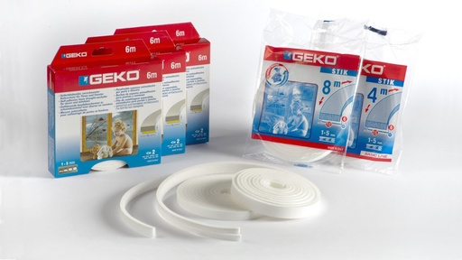 [0009362] MOUSSE ADHESIVE CALFEUTRAGE BLANC 10M X 20MM SACHET 2X5M