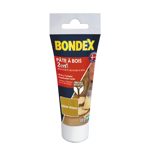 [3179004] BONDEX PATE A BOIS CHENE MOYEN 80 G GSA