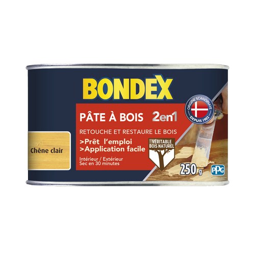 [3179006] BONDEX PATE A BOIS CHENE CLAIR 250 G GSA