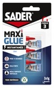 SADER MAXI GLUE INSTANTANEE 3x1G GEL