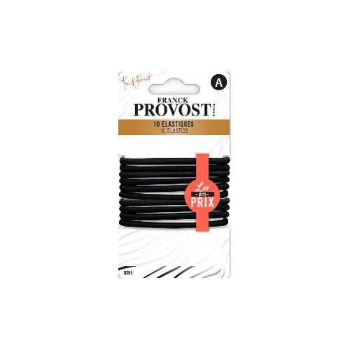 [6810083] ELASTIQUE NOIR PAR 10   X - FP