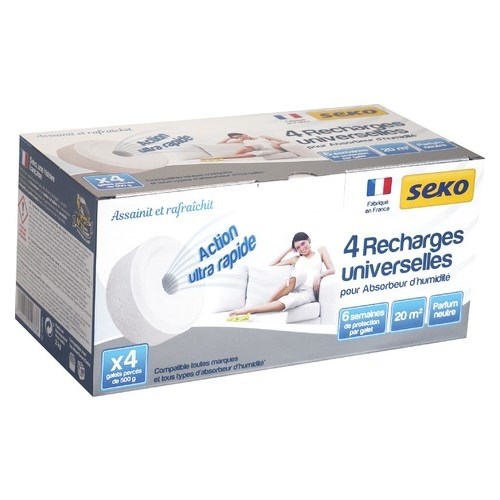 [3016404] RECHARGE GALET NEUTRE 500 G LOT DE 4