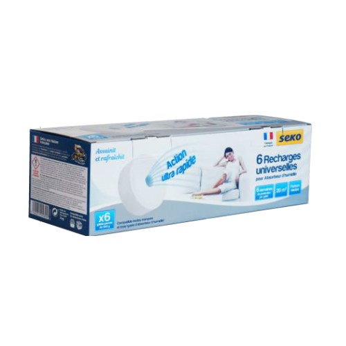 [3016406] RECHARGE GALET PERCE NEUTRE 500 G LOT DE 6