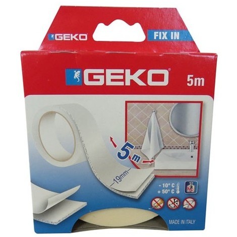 [0009480] ADH DOUBLE FACE MOUSSE 19MM X 5M BLANC