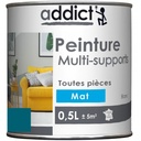 PEINTURE ACRYL MULTI-SUPPORTS MAT 0,5 L BLEU PETROLE
