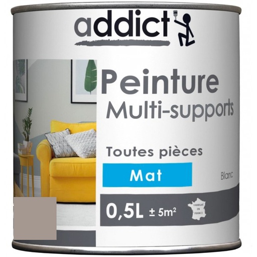 [3020703] PEINTURE ACRYL MULTI-SUPPORTS MAT 0,5 L FICELLE