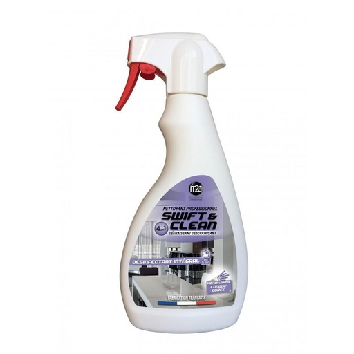 [3040053] NETTOYANT TOUS USAGES SWIFT & CLEAN LAVANDE SPRAY 500ML