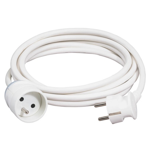 [2009805] PROLONGATEUR PVC 2P+T 16A ECL 3M BLANC LEG051600