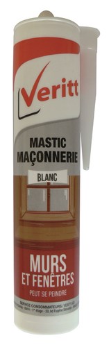 [3005825] MASTIC ACRYLIQUE BLANC CART 280 ML VERITT