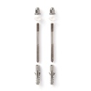 JEU DE FIXATIONS CUVETTE WC VERTICALE 46906