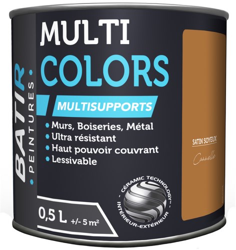 [3020866] PEINTURE SAT SOYEUX 0,5 L CANNELLE