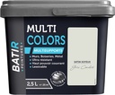 PEINTURE SAT SOYEUX 2,5 L GRIS CENDRE