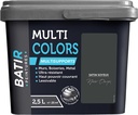 PEINTURE SAT SOYEUX 2,5 L NOIR ONYX