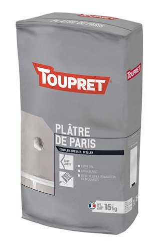 [3150079] TOUPRET ESS PLATRE DE PARIS SAC 15 KG