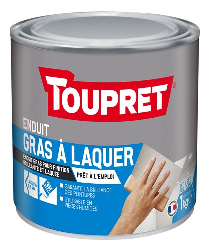 [3150100] TOUPRET SP ENDUIT GRAS A LAQUER POT 1 KG