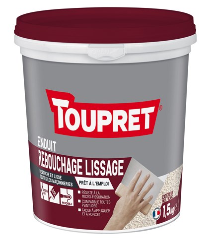 [3150068] TOUPRET ESS REBOUCH LISS 2 EN 1 PATE POT 1,5 KG