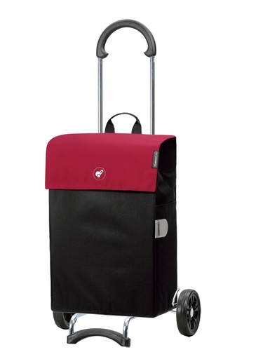 [6180002] POUSSETTE SCALA HERA 2 ROUES SAC RIGIDE 44 L ROUGE