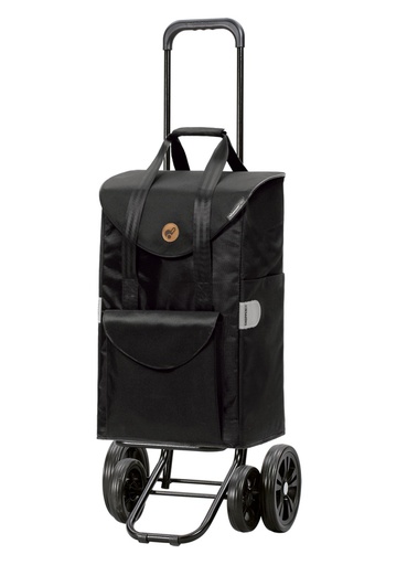 [6180017] POUSSETTE QUATTRO SENTA 2/4 ROUES SAC RIGIDE 49 L NOIR