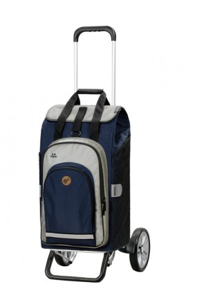 [6180030] POUSSETTE ROYAL HYDRO 2 ROUES SAC ISO/DOS  62 L BLEU
