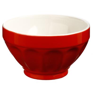 [6110241] BOL A COTE ROUGE 60 CL Ø 14,5 - H 9 CM