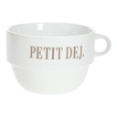 DEJEUNER BLANC 62 CL Ø 13 - H 8,5 CM