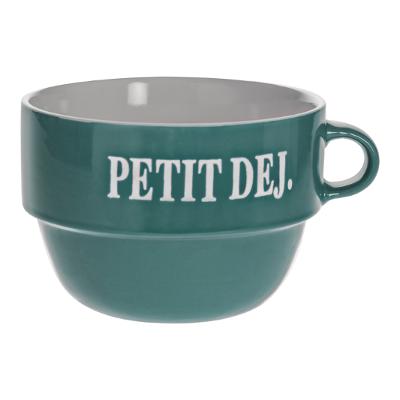 [6110274] DEJEUNER BLEU 62 CL Ø 13 - H 8,5 CM
