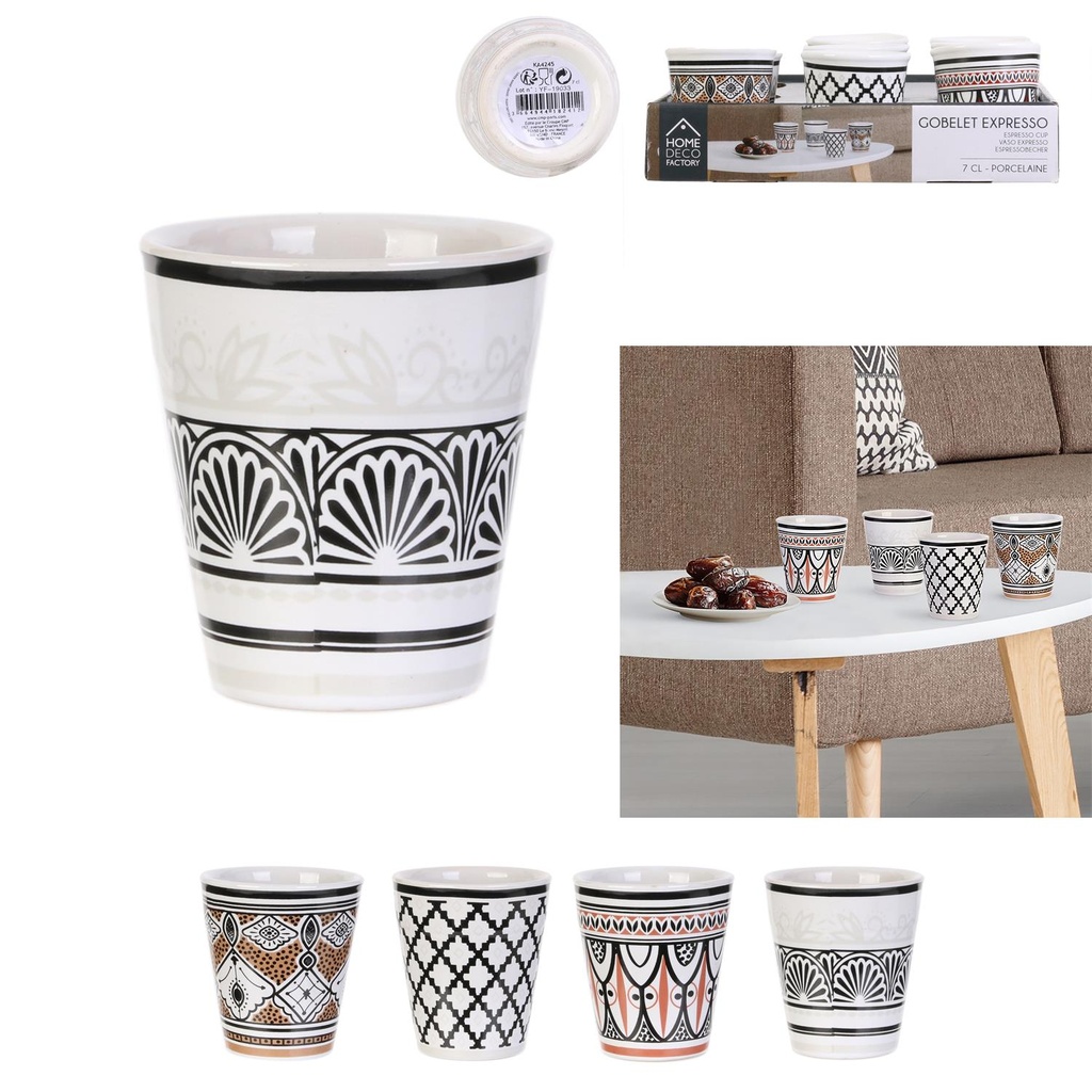GOBELET EXPRESSO ETHNIK