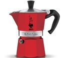 CAFETIERE MOKA EXPRESS COLOR ROUGE 3T