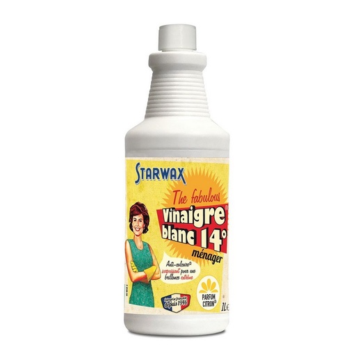 [3200033] STARWAX FABULOUS VINAIGRE BLANC 9,5° CITRON 1L