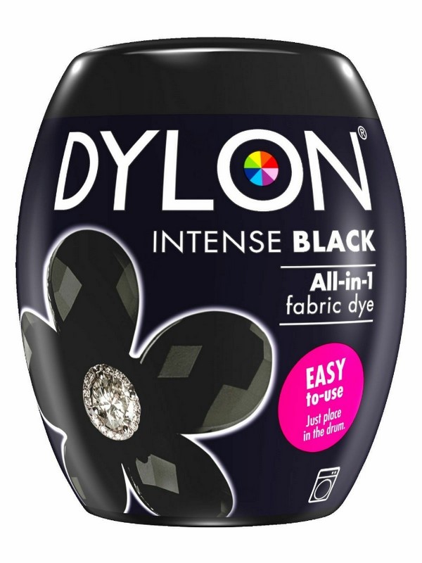 DYLON TEINTURE NOIR GRAND TEINT POD 350G MACHINE 40°