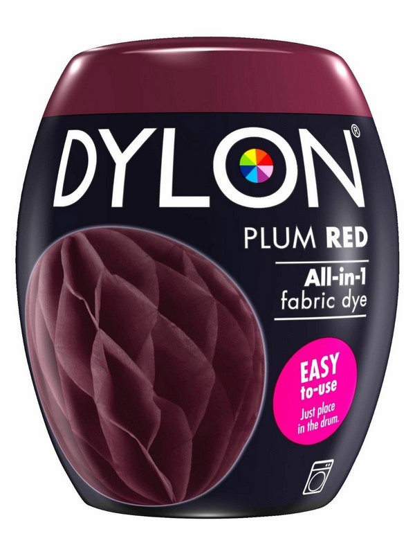 DYLON TEINTURE LIE DE VIN GRAND TEINT POD 350G MACHINE 40°
