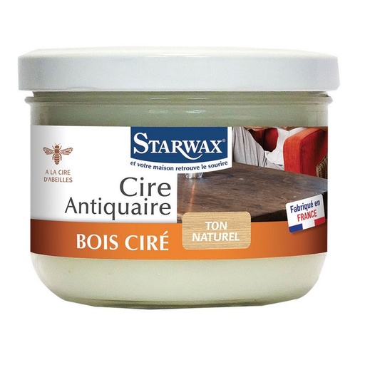 [3200100] STARWAX CIRE ANTIQUE PATE TON NATUREL 375ML
