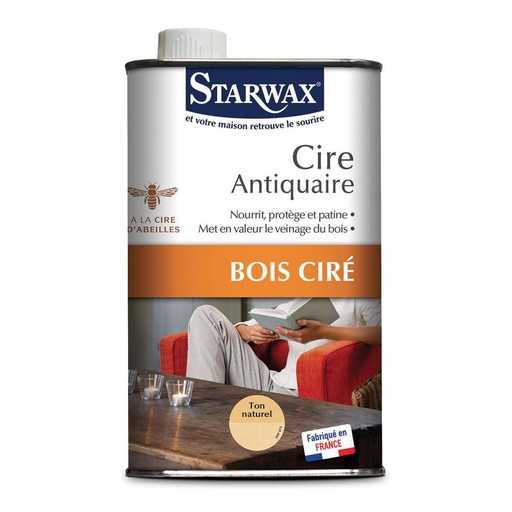 [3200102] STARWAX CIRE ANTIQUE LIQUIDE NATUREL 500ML