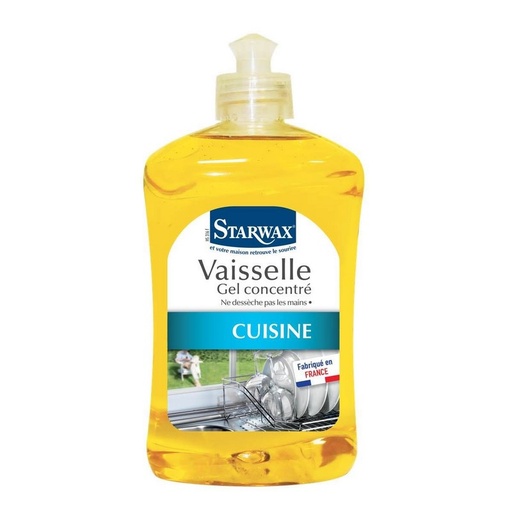 [3200117] STARWAX GEL VAISSELLE CONCENTRE CITRON 500ML