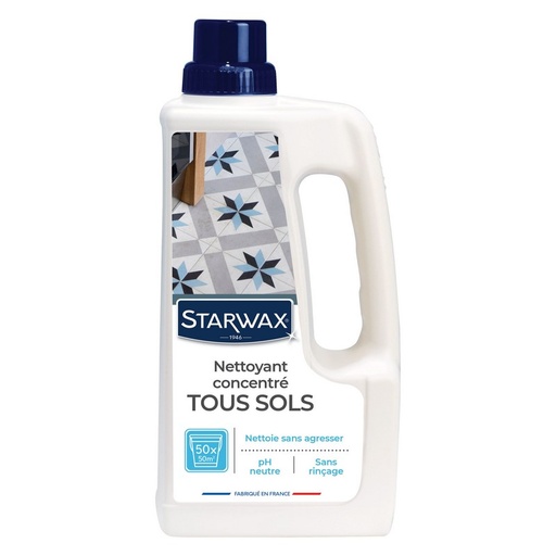 [3200119] STARWAX NETTOYANT DOUX CONCENTRE TOUS SOLS 1L
