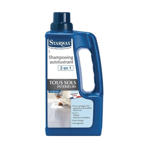 [3200121] STARWAX SHAMPOING AUTOLUSTRANT TOUS SOLS 1L
