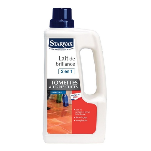 [3200122] STARWAX LAIT DE BRILLANCE POUR TOMETTE 1L