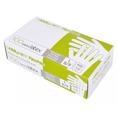 [6700072] GANT LATEX L BOITE 100 PCS