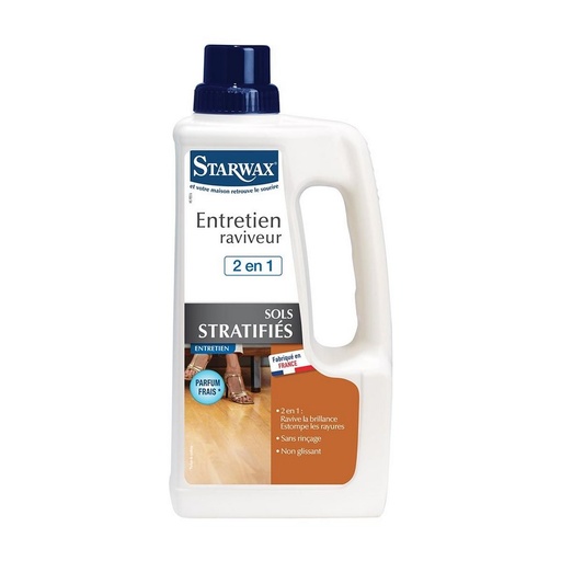 [3200141] STARWAX RAVIVEUR 2 EN 1 SOL STRATIFIE 1L