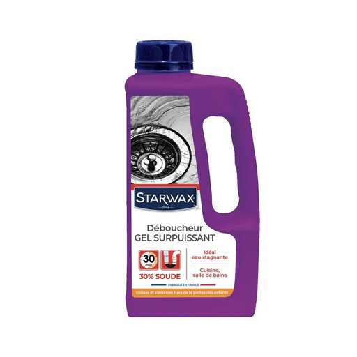 [3200158] STARWAX DEBOUCHEUR GEL SURPUISSANT 1L