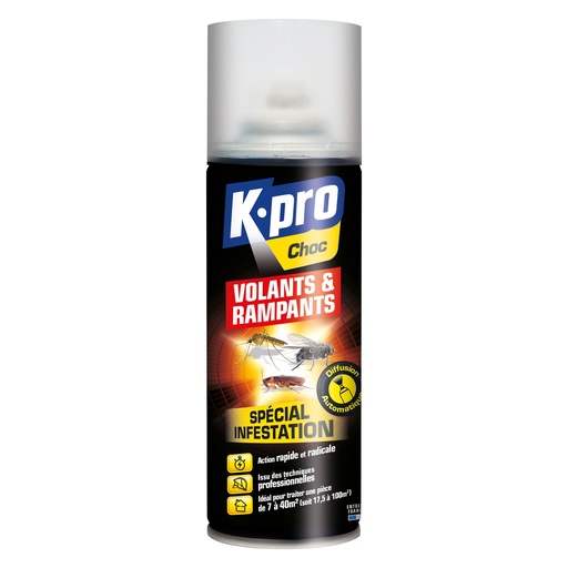[3060080] K-PRO AEROSOL DIFFUSION CONTINUE TOUS INSECTES 200ML